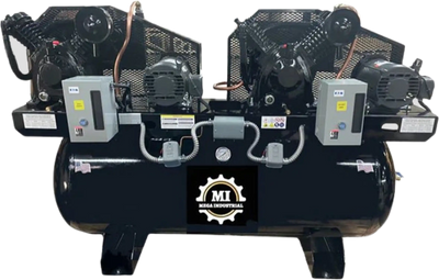 Mega Compressor MP-50120DP3BA Air Compressor 5 HP 460V 3-Phase Electric Start New