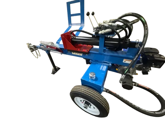 Ramsplitter HDFC-1 Log Splitter 30 Ton Heavy Duty Fast Cycle 16 HP DuroMax Engine Electric Start New