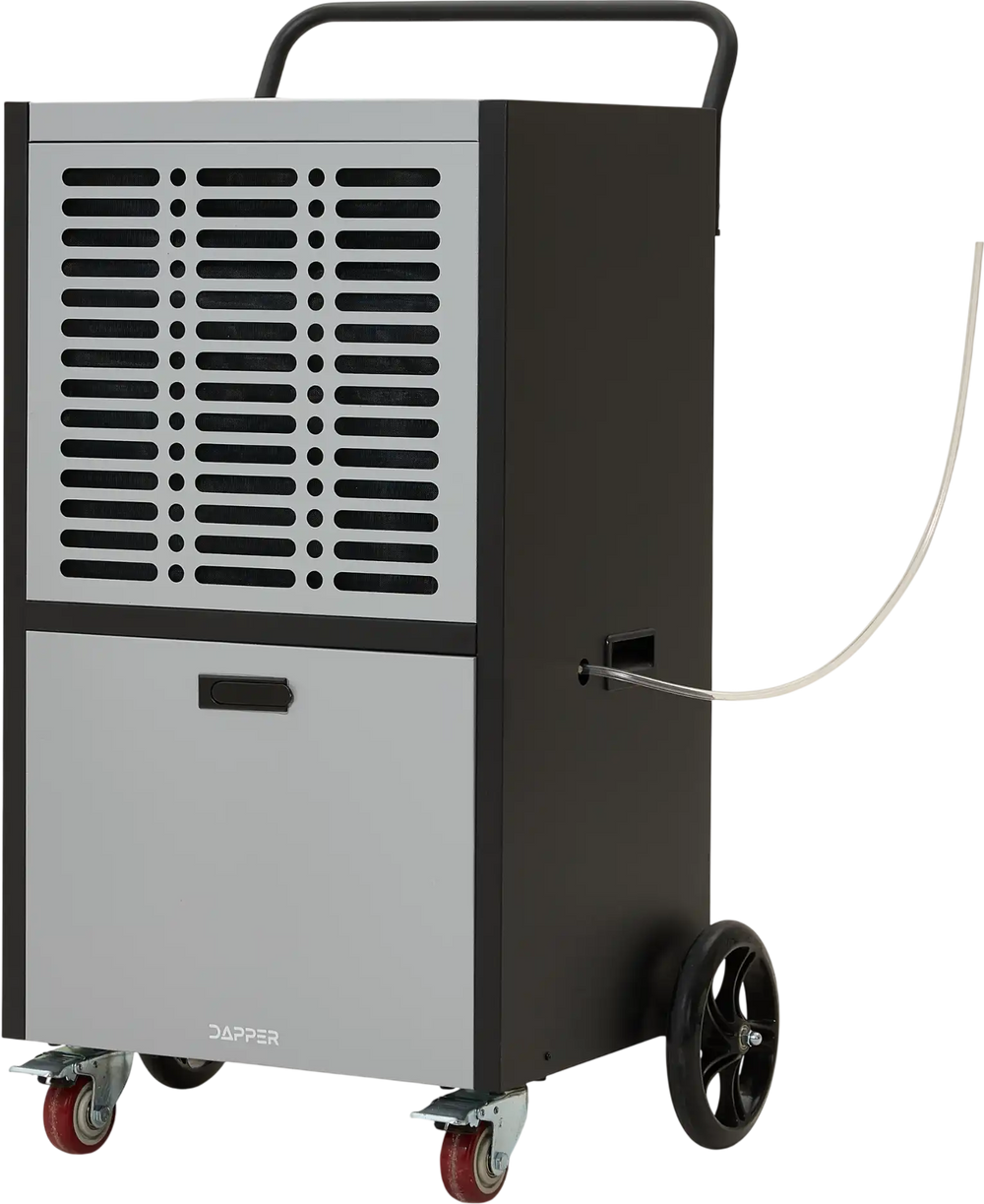 190-Pint Commercial Dehumidifier – Built-In Pump, Drain Hose, 15000 Sq Ft Coverage