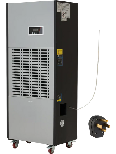Dapper Supply DP-CD1131 Commercial Dehumidifier 390 Pint 30,000 Sq Ft Coverage Built-in Pump New