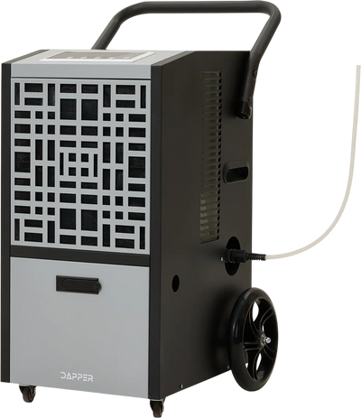 Dapper Supply Commercial Dehumidifier 105-Pint 8,000 Sq. Ft. Coverage with Built-in Pump New