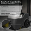 3-in-1 Carpet Restoration Machine with Carpet Combing, Extraction and 70°C Heated Drying