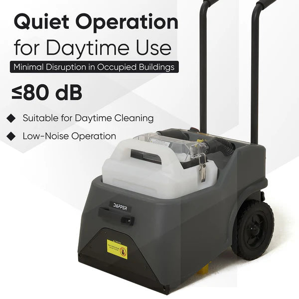 Dapper Supply Carpet Restoration Machine 3-in-1 Deep Combing Extraction 160°F Heated Drying New