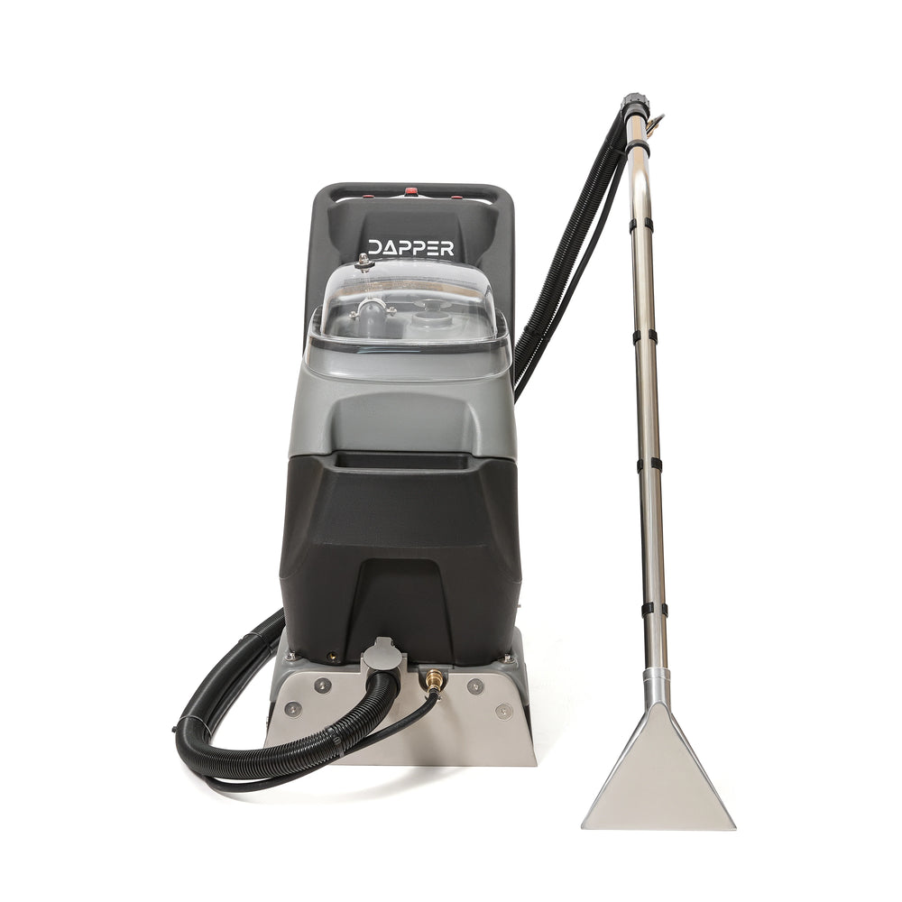 Dapper Supply Carpet Extractor 4-in-1 Cold Water Machine with Steam Upholstery & Floor Wand New