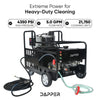 Dapper Supply Gas Pressure Washer Hot Water 4350 PSI 5 GPM 11.8 HP Electric Start New
