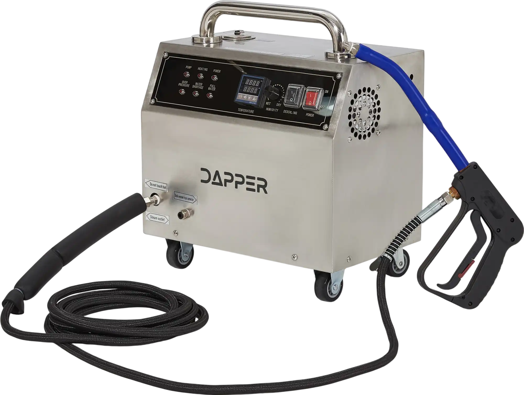 Dapper Supply Commercial Steam Cleaner with 1 Gal. Tank 230°F Max Temp New
