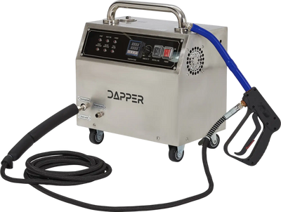 Dapper Supply Commercial Steam Cleaner with 1 Gal. Tank 230°F Max Temp New