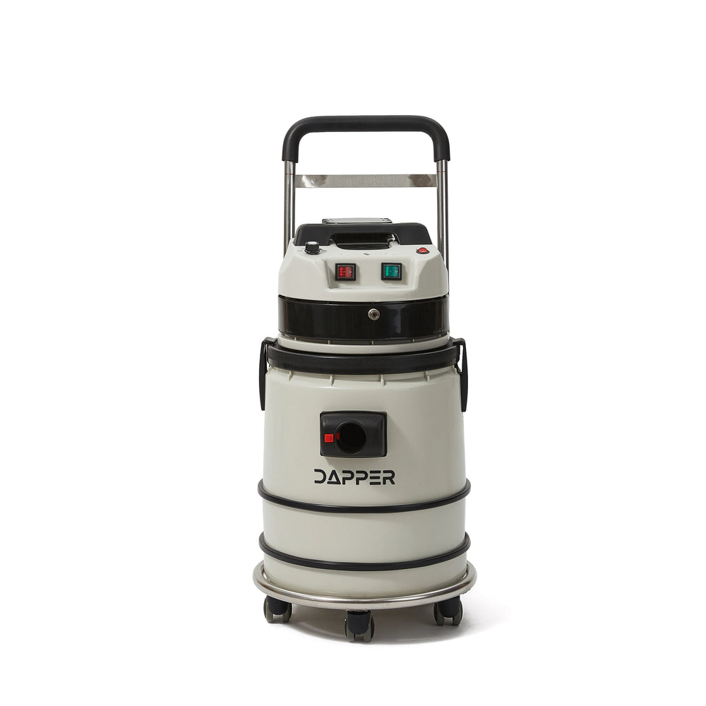 Dapper Supply Vacuum Cleaner Wet/Dry with Steam Cold Water Extraction Scrub Brush 2.5 Gal Tank New
