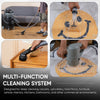 Dapper Supply Vacuum Cleaner Wet/Dry 4.5 Gal. Tank with Scrub Brush Steam Water Extraction New