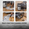 Dapper Supply Vacuum Cleaner Wet/Dry with Steam Cold Water Extraction Scrub Brush 2.5 Gal Tank New