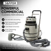 Dapper Supply Vacuum Cleaner Wet/Dry with Steam Cold Water Extraction Scrub Brush 2.5 Gal Tank New