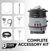 Cold Water Carpet Extractor & Upholstery with Scrub Brush & Blower, 2.5 Gal.