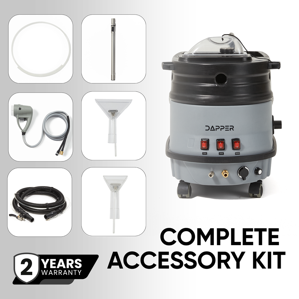Cold Water Carpet Extractor & Upholstery with Scrub Brush & Blower, 2.5 Gal.