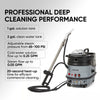 Dapper Supply Carpet Extractor & Upholstery Hot Water Cleaning System Steam & Blower 2.5 Gal Tank New