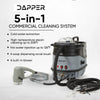 Dapper Supply Carpet Extractor & Upholstery Hot Water Cleaning System Steam & Blower 2.5 Gal Tank New