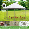Large hexagonal chicken coop with durable galvanized steel frame and wire mesh, designed for secure outdoor use.