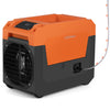 140 Pints Commercial Dehumidifier with Pump and Drain Hose-Orange - Gallery View 1 of 10