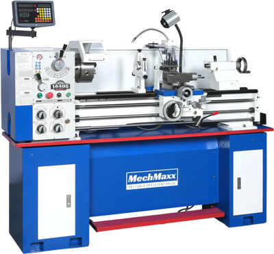 MechMaxx 1440G Metal Lathe Industrial Variable Speed DRO 14