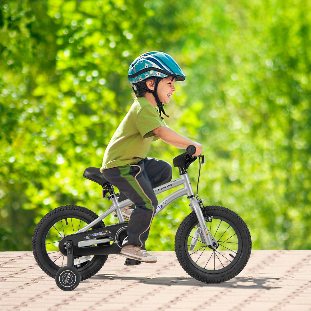14-Inch Kids Bike Bicycle for Boys Girls 3-5 with High Carbon Steel Frame - Gallery View 1 of 9
