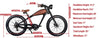 Revi Bikes Cheetah Cafe Racer E-Bike 48V 17.5Ah and 13Ah Models 750W 28 MPH New