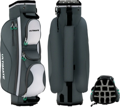 Costway 14-Way Divider Golf Cart Bag 7 Zippered Pockets 98073645 New