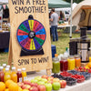 Colorful 14 slots spin wheel with customizable sections, perfect for games and promotions at events or parties.