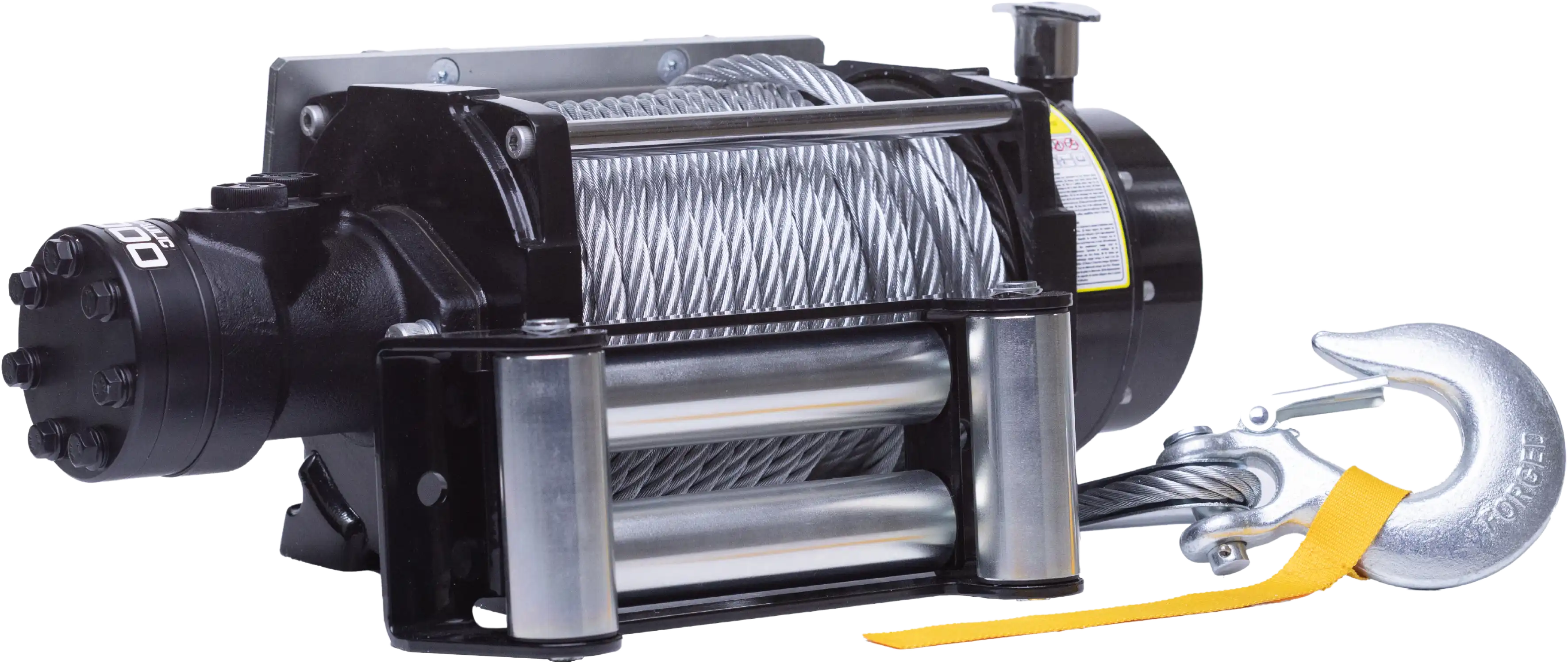DK2 15000NH 15,000 lbs. Hydraulic Winch with Steel Cable New