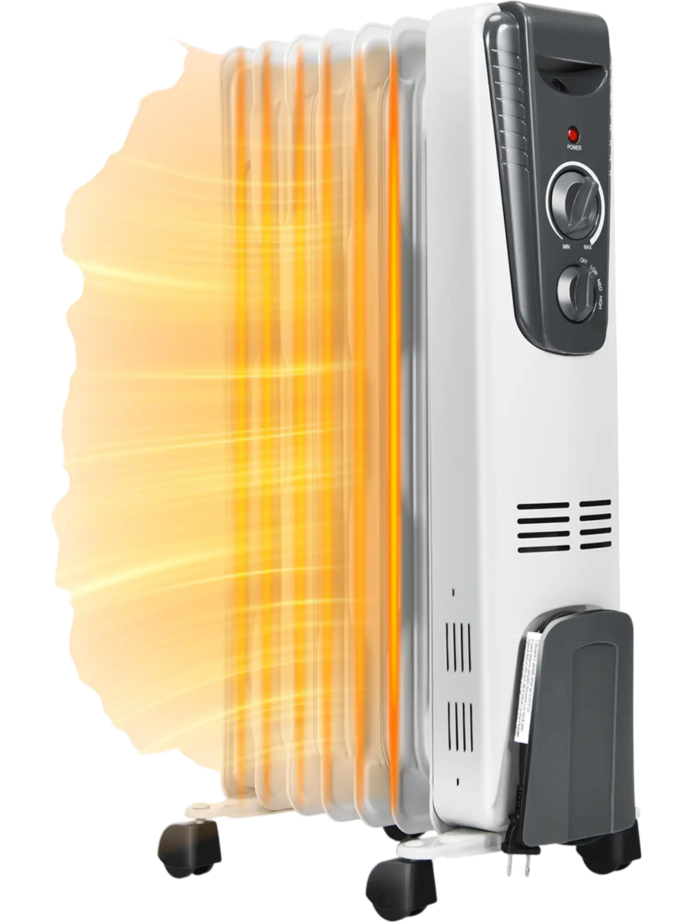 1500W Electric Space Heater with Adjustable Thermostat