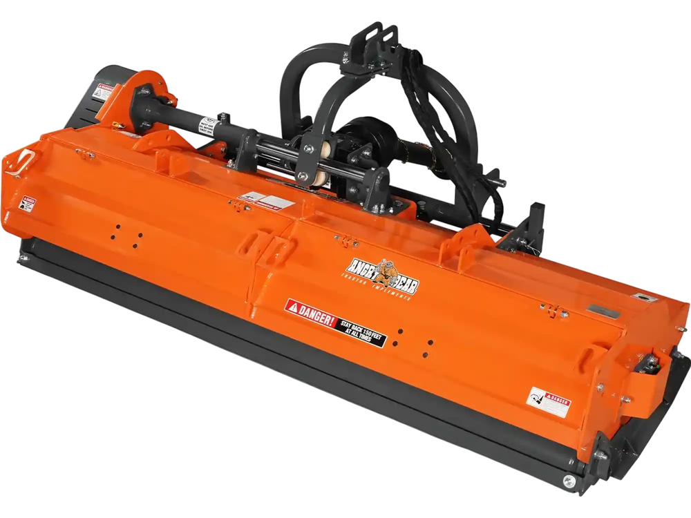 87" Heavy Duty PTO Flail Mower with Hydraulic Side Shift 3 Point 50-90 hp,  KDK87H