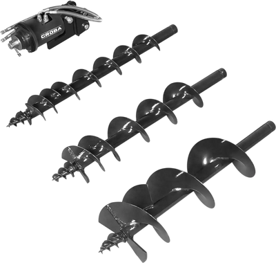 MechMaxx 150550 Auger Three-Rod for Mini Compact Excavator MEC17 MEC17PRO New
