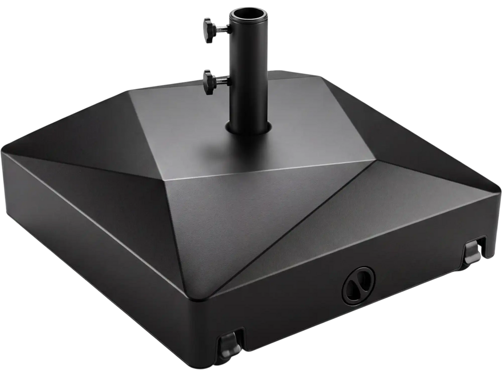154lbs Mobile Fillable Patio Umbrella Base with 4 Wheels