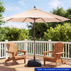 154lbs Mobile Fillable Patio Umbrella Base with 4 Wheels - Gallery View 2 of 10