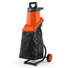 15-Amp Electric Wood Chipper Shredder Mulcher with 1.8 Inch Max Cutting Diameter-Orange - Gallery View 1 of 1