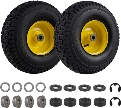 Costway 15x6.00-6 Tube-Type Tires & Wheels 2 Pack 4PR 70824462 New