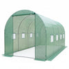 15 x 7 x 7 ft Walk-in Tunnel Greenhouse for Outdoors-Green - Gallery View 1 of 1