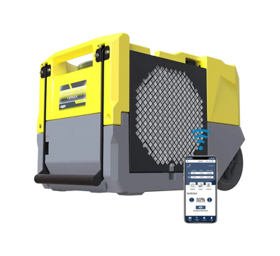 AlorAir Storm SLGR 1250X Wifi Commercial Dehumidifier 125 Pints with Smart App Control Yellow New