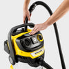 Wet and dry vacuum cleaner WD 6 P S: Easy filter cleaning