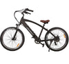 Nakto Santa Monica Electric Fat Tire Bike 26" 500W Motor with Peak 750W 22 Mile Range 48V Li-ion Battery New