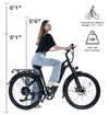 Revi Bikes Oasis E-Bike Lithium Ion 48V 15AH 750W 55 Mile Range 25 MPH New