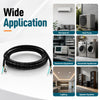 19 FT 16 AWG 4 conductor mini split AC communication wire with durable PVC insulation for HVAC and lighting applications.