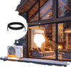 19 FT 16 AWG 4 conductor mini split AC communication wire with durable PVC insulation for reliable HVAC connections.