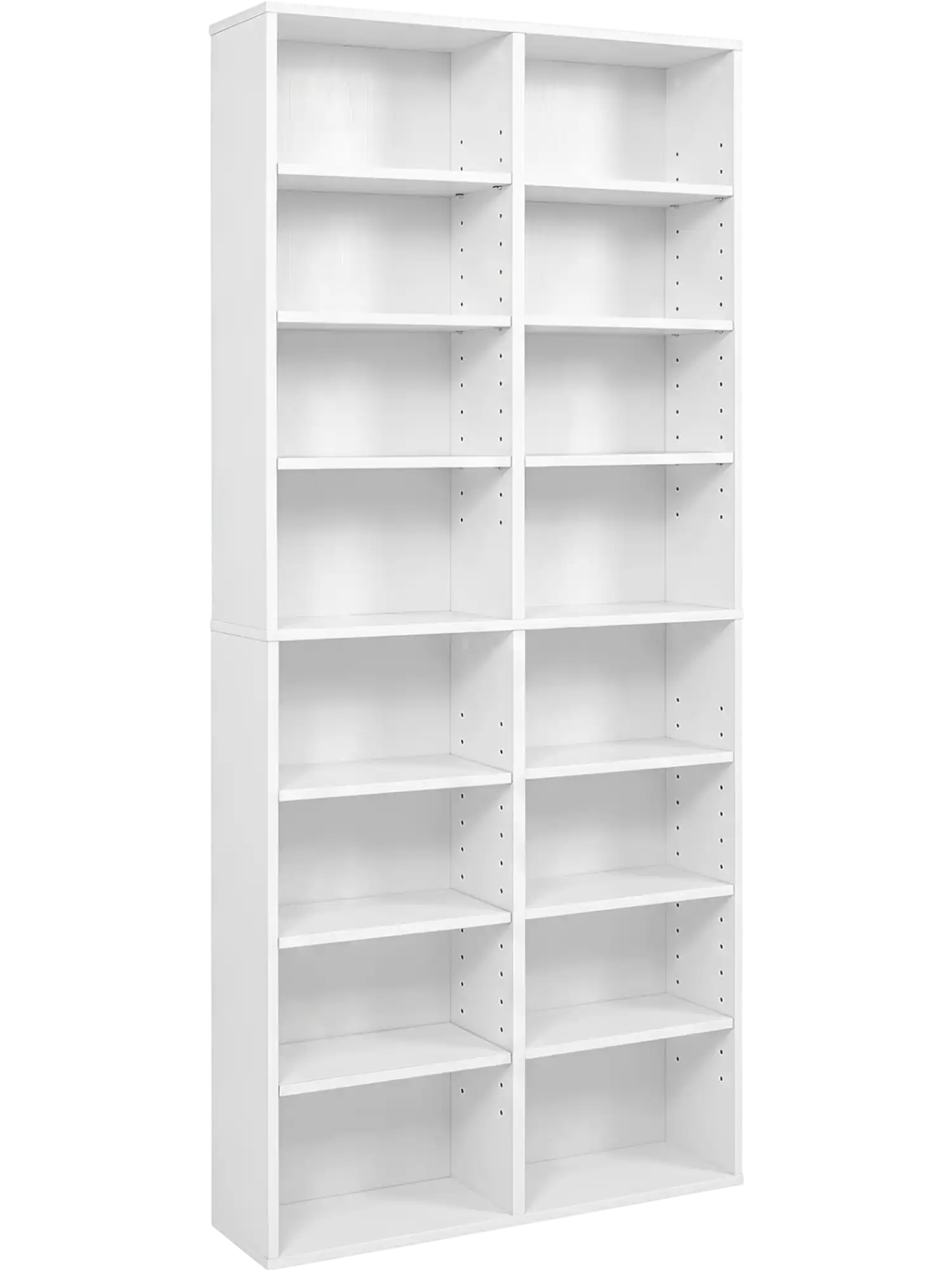 Costway 16-Compartment CD Storage Bookcase Display Shelf 54