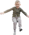 Trampoline safety net for 15/16 ft round trampolines, made of durable PE material, ensuring high safety while jumping.