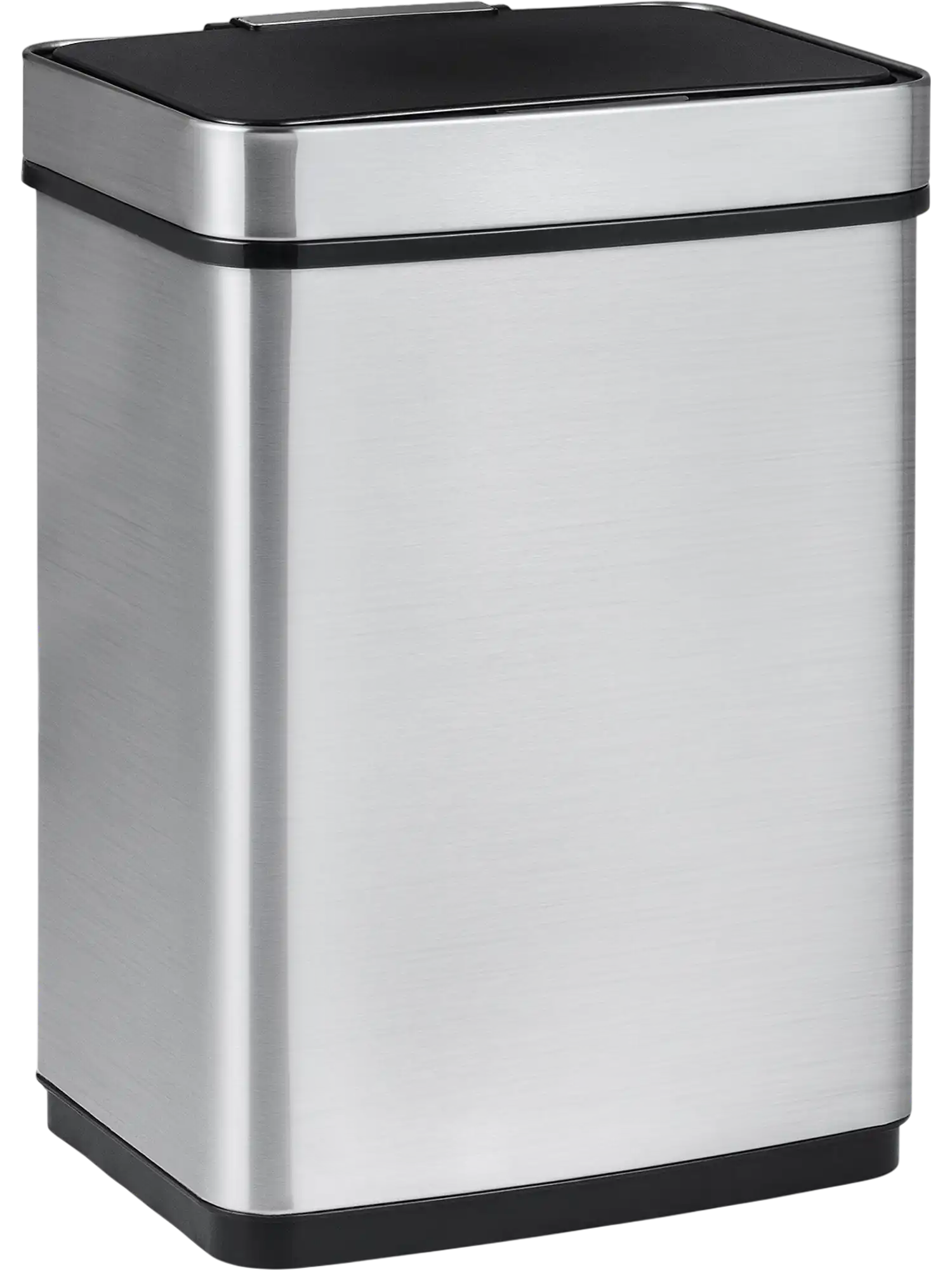 Costway 16 Gallon Infrared Motion Sensor Dual Compartment Trash Can 18233309 New