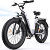 isinwheel U8 Ultra Electric Bike for Adults - White (Angle)