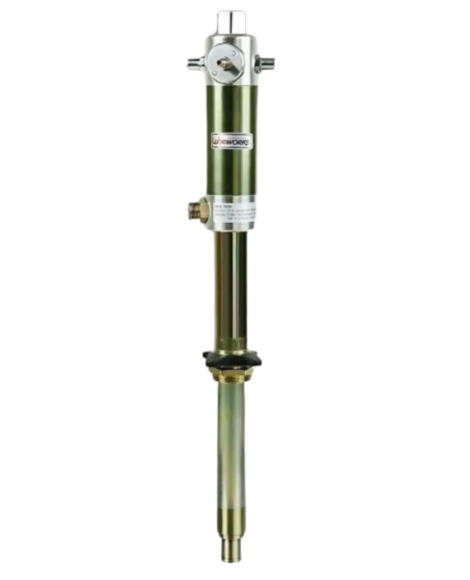 Lubeworks Air-Powered Oil Transfer Drum Pump High Flow Rate 7.4 GPM 28LPM 3:1 Double Action 1701034 New