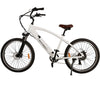 Nakto Santa Monica Electric Fat Tire Bike 26" 500W Motor with Peak 750W 22 Mile Range 48V Li-ion Battery New