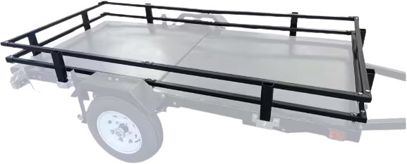 DK2 MFT4X8RK 4 ft. x 8 ft. Open Rail Kit for Folding Trailer New (Trailer Sold Separately)