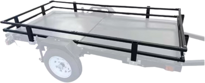 DK2 MFT4X8RK 4 ft. x 8 ft. Open Rail Kit for Folding Trailer New (Trailer Sold Separately)