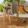 18/21 Inch Manual Lawn Aerator with Detachable Handle Filled with Sand or Stone-18 inches - Gallery View 1 of 10